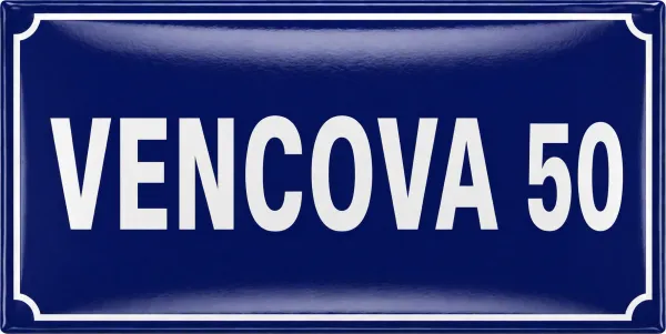 Smaltovaná ulice DAR ulice 30